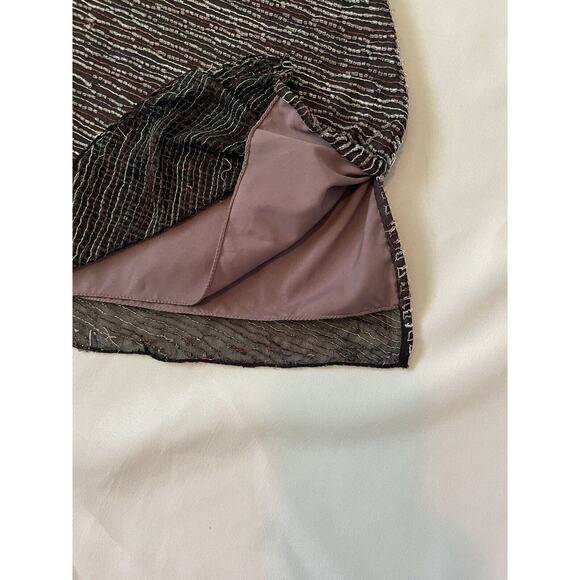 Woman Party Beaded Dress Purple Size Small Nordstrom - Picture 9 of 10